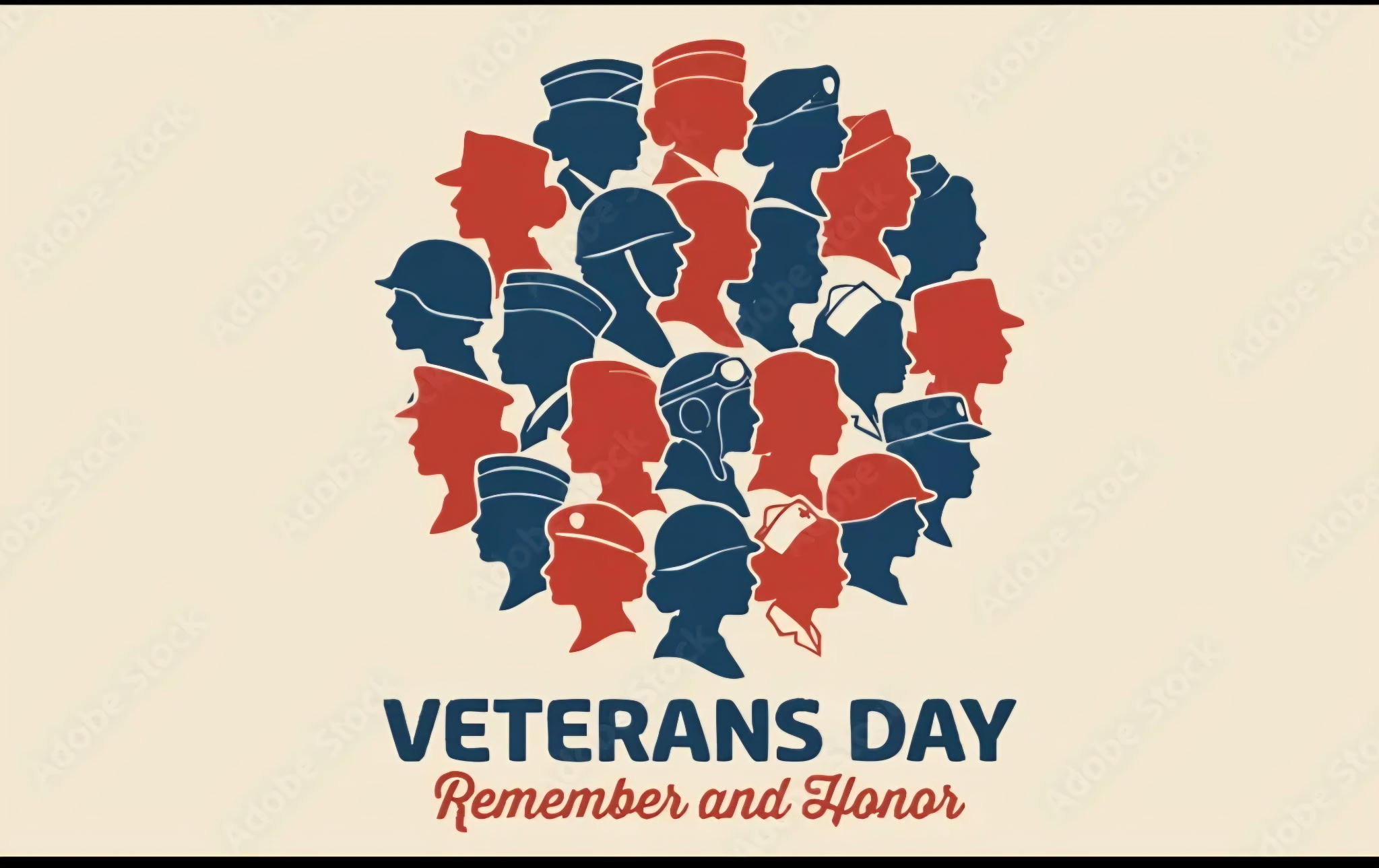 Veteran's Day Image with women